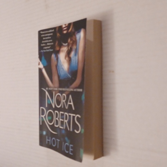 $4 Add-on  "Hot Ice" by Nora Roberts - Paperback Novel - Picture 5 of 7